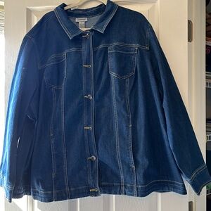Catherines NWT 3x Women's Jean Jacket